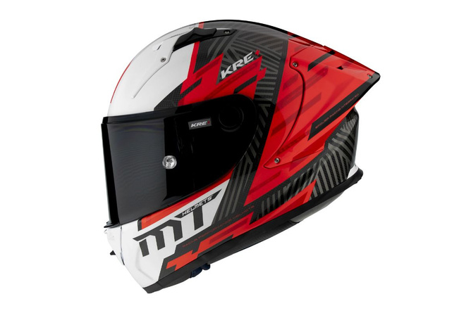 Mt Helmets Kre Plus Carbon Brush A5 Red MT-1302736050 Full Face