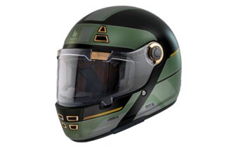 Casco Integral MT Helmets Jarama 68TH Verde Caqui Brillo