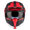 Flip-Up Helmet MT Helmets Streetfighter SV S Totem grey / red