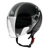 Open Face Helmet MT Helmets Street Scope D2 black / grey