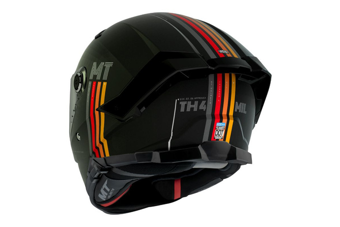 Full Face Helmet MT Helmets Thunder 4 SV Mil matte black
