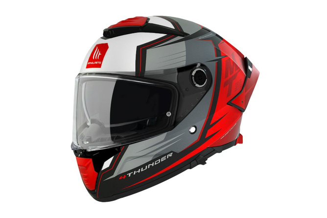 Integralhelm MT Helmets Thunder 4 SV Pental rot / grau