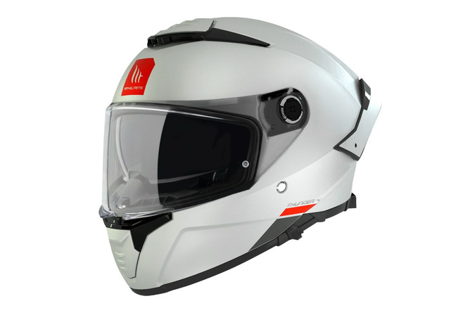 Casco integrale MT Helmets Thunder 4 SV bianco lucido