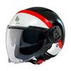 Open Face Helmet MT Helmets Viale SV S 68 Units black / red
