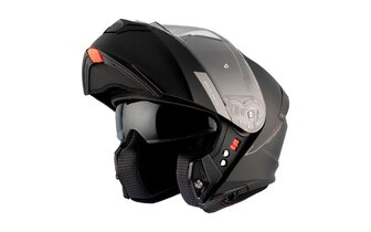 Casco Modular MT Helmets GENESIS Pantalla Doble Negro Mate