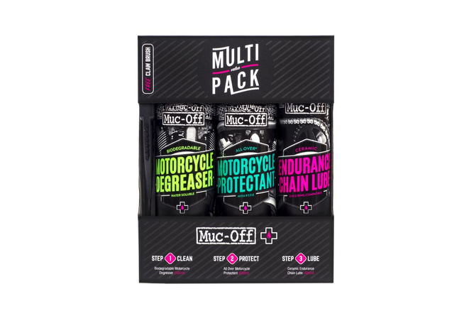 kit Muc-Off Degrease / Protect / Lube