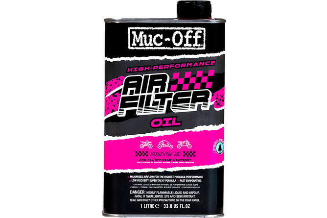 Huile filtre à air, Huile de filtre à air Muc-Off 1L