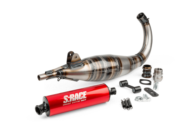 Auspuff MVT S-Race SP3 70 - 80ccm MBK 51