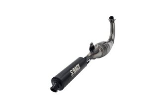 Auspuff MVT S-Race SP3 70 - 80 MBK 51 schwarz