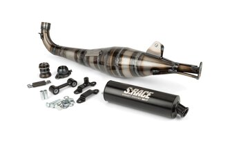 Auspuff MVT S-Race SP2 50 TPSI Peugeot RCX / SPX schwarz