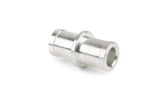  Adattore tubo 16/16mm aluminium 