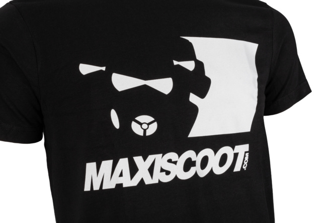 T-Shirt Maxiscoot schwarz