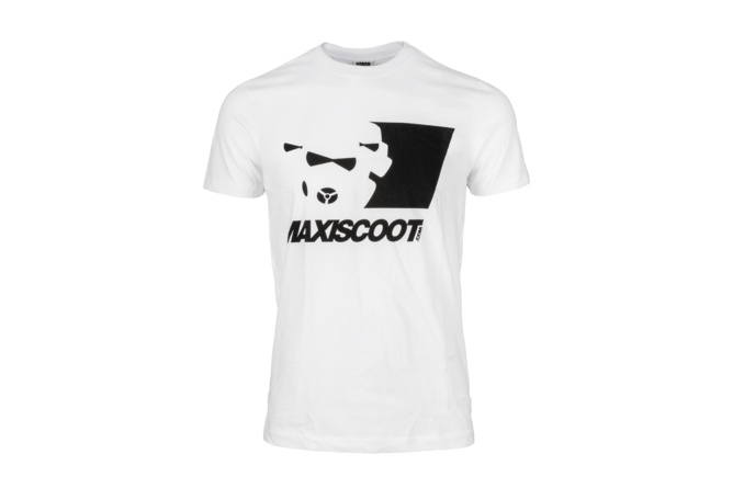 T-shirt Maxiscoot bianco