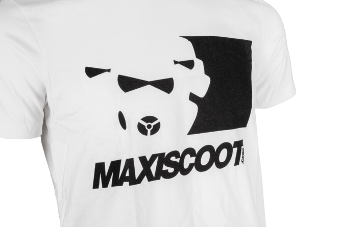 T-shirt Maxiscoot bianco