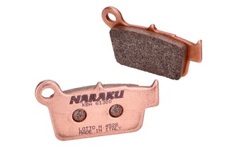 Plaquettes de frein métal fritté Naraku Beta RR