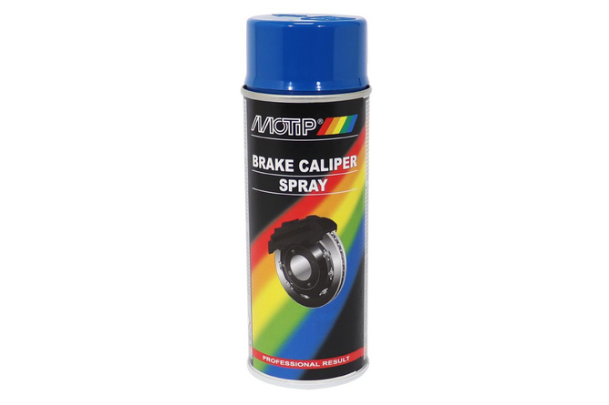 Lackspray Motip Speziallack Blau Glänzend Brake caliper spray