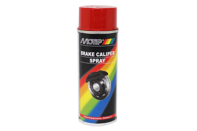 Spray paint Motip Special paint Red Glossy Brake caliper spray