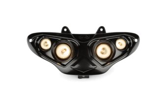 Headlight Quattro ODF Gilera Runner / Hussar black