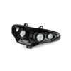 Scheinwerfer Quattrooptik ODF Gilera Runner / Hussar schwarz