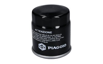 Filtre à huile d'origine Piaggio / Vespa / Gilera / Aprilia 125 à 300 cc