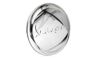 Variodeckel Abdeckung chrom Piaggio mit Vespa Logo für Vespa LX /S/Primavera/Sprint 125-150cc