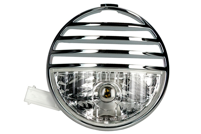 Horn Cover Insert w/ LED parking light Piaggio Vespa GTS / GTV 125 - 300cc chrome