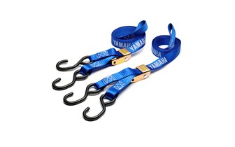 Tie Downs x2 Racing Yamaha blue