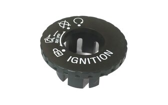 Ignition Switch Cover Peugeot Tweet black