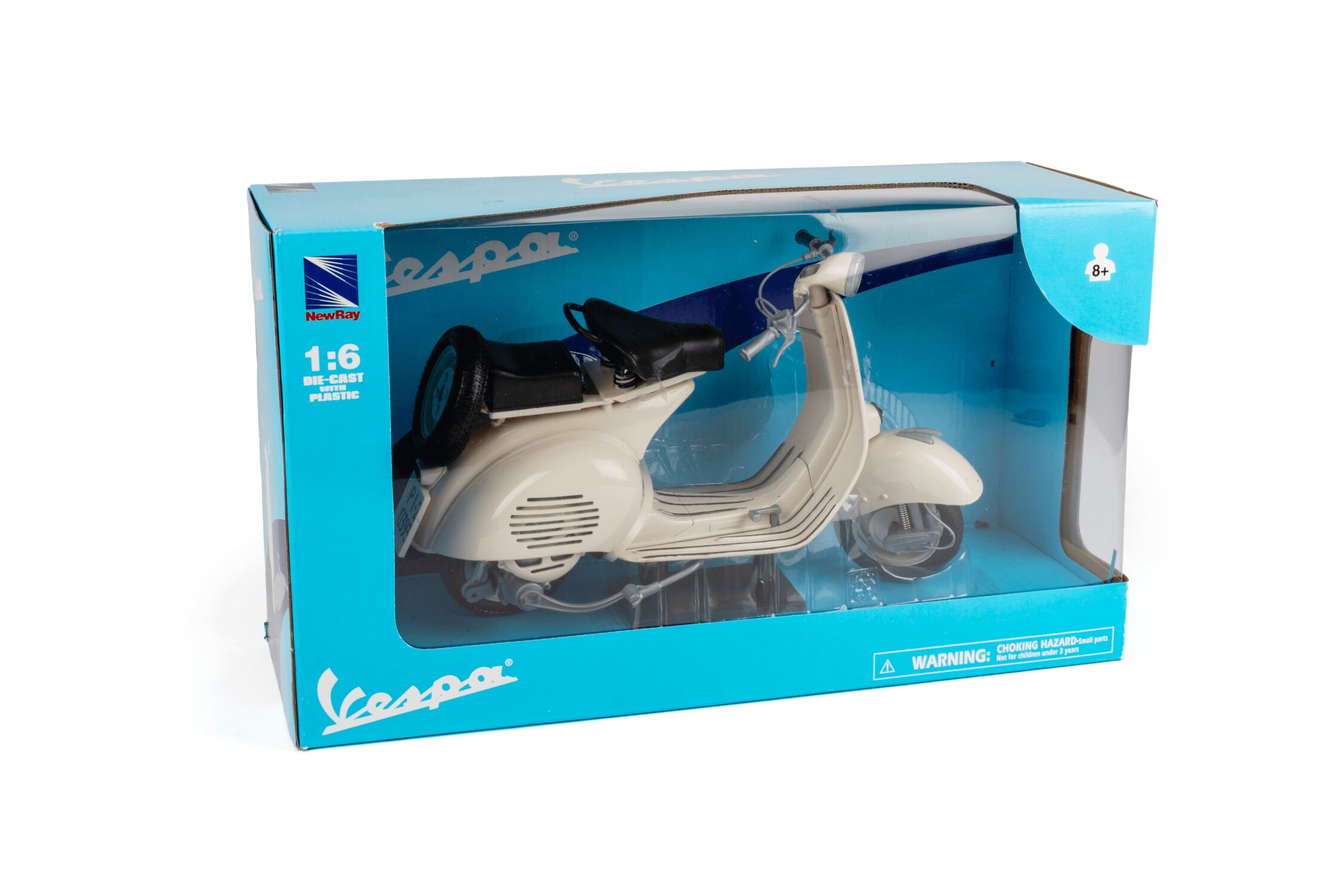 Miniature Vespa 150 VL1T Cream 1:6 | MAXISCOOT