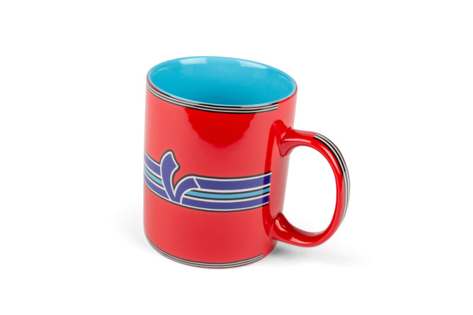 Tasse Vespa V-Stripes rot