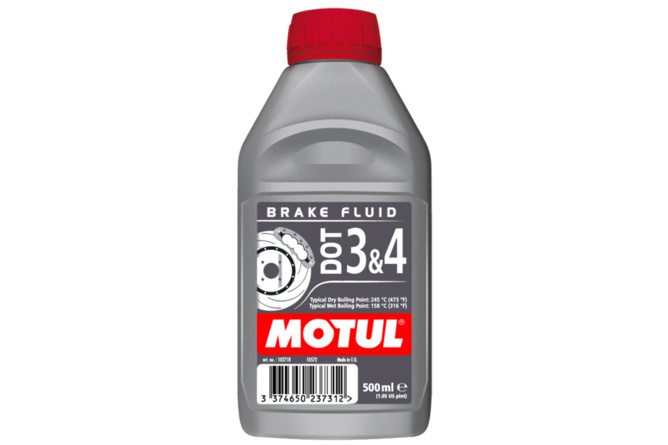 Bremsflüssigkeit Motul Dot 3 & 4 500 ml 