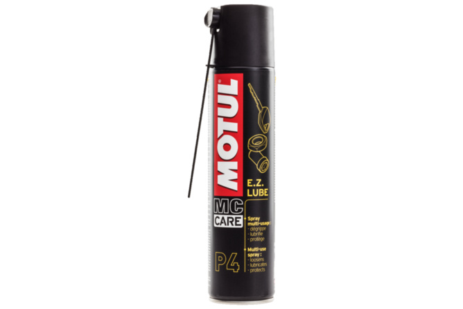 Spray lubrifiant, Huile / lubrifiant multifonction Motul P4 E.Z Lube spray 400ml en Aérosol