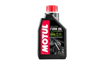 Huile de fourche Motul Fork Oil Expert 5w light (1l)