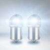 Ampoule LED R10W 12V - 1,2W BA15S Osram LEDriving Blanc 6000K (X2)