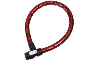 Kabelschloss Barrier Oxford 1,5m x 25mm rot