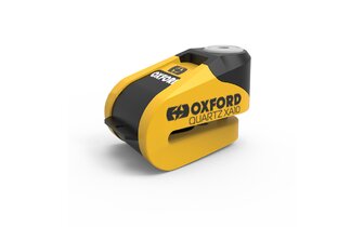 Antirrobo Bloqueo de Disco de Freno con Alarma XA10 Oxford 10mm Amarillo / Negro