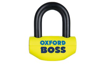 Bügelschloss / Bremsscheibenschloss mit Alarm Boss Oxford 16mm