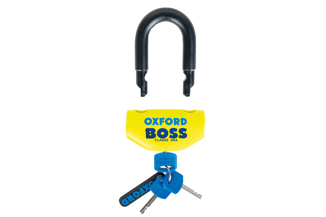 U-Lock / Disc Lock w/ alarm Boss Oxford 16mm