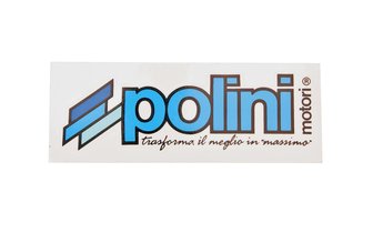Aufkleber Polini PVC 100x34cm