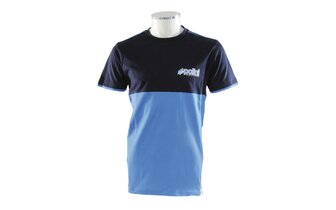 T-Shirt Polini Evo zweifarbig blau