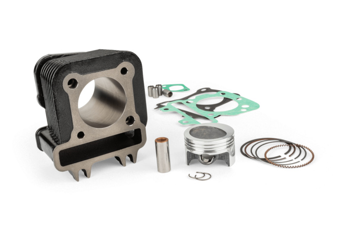 Cylinder Kit Polini 80cc cast iron Piaggio Vespa ET4 / ZIP 50cc 4-stroke