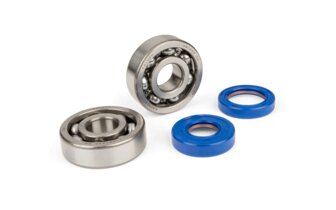 Crankshaft Bearings Polini + Oil Seals Minarelli AM6