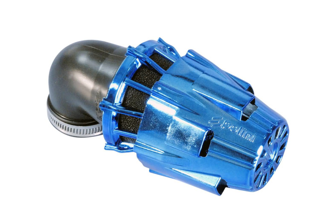 Air Filter Air Box Polini 90°angle 46mm blue 