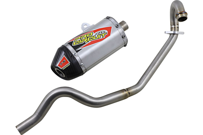 Full Exhaust Pro Circuit T-6 stainless steel / carbon KLX 110 2002-2009 