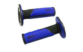 Poignées ProGrip 801 double densité noir / bleu