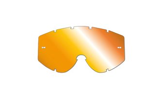 Goggle Lens 3249 orange mirrored for Progrip goggles 3200 - 3201 - 3204 - 3301 - 3400 - 3450