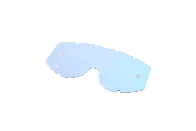 Ecran miroir bleu pour masques cross ProGrip 3200 / 3201 / 3204 / 3301 / 3400 / 3450