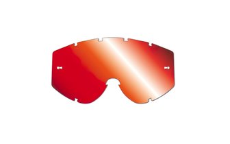 Goggle Lens 3248 red mirrored for Progrip goggles 3200 - 3201 - 3204 - 3301 - 3400 - 3450