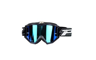 MX Goggles ProGrip 3204 mirrored matte black / blue