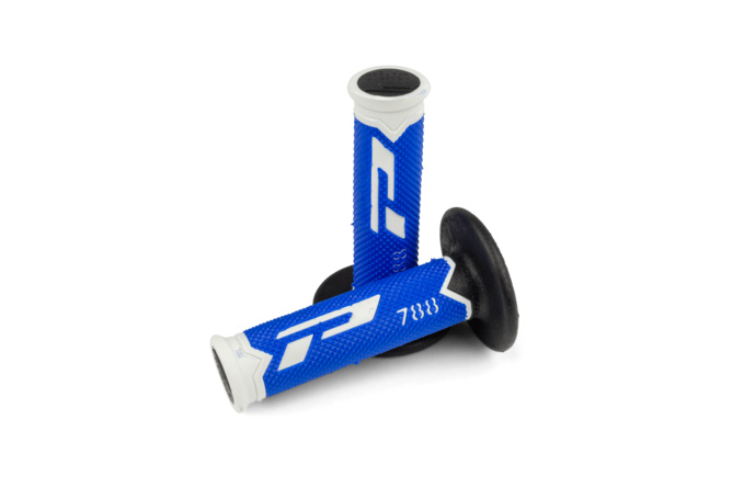 Manopole ProGrip 788 triple density bianco/blu/nero